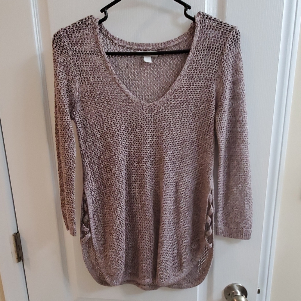 New York and Co Purple Sweater